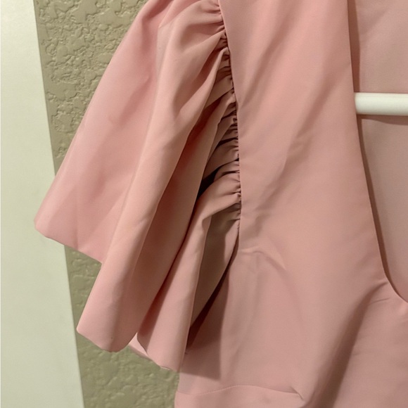 Express Blush Ruffle Blouse - Picture 5 of 5